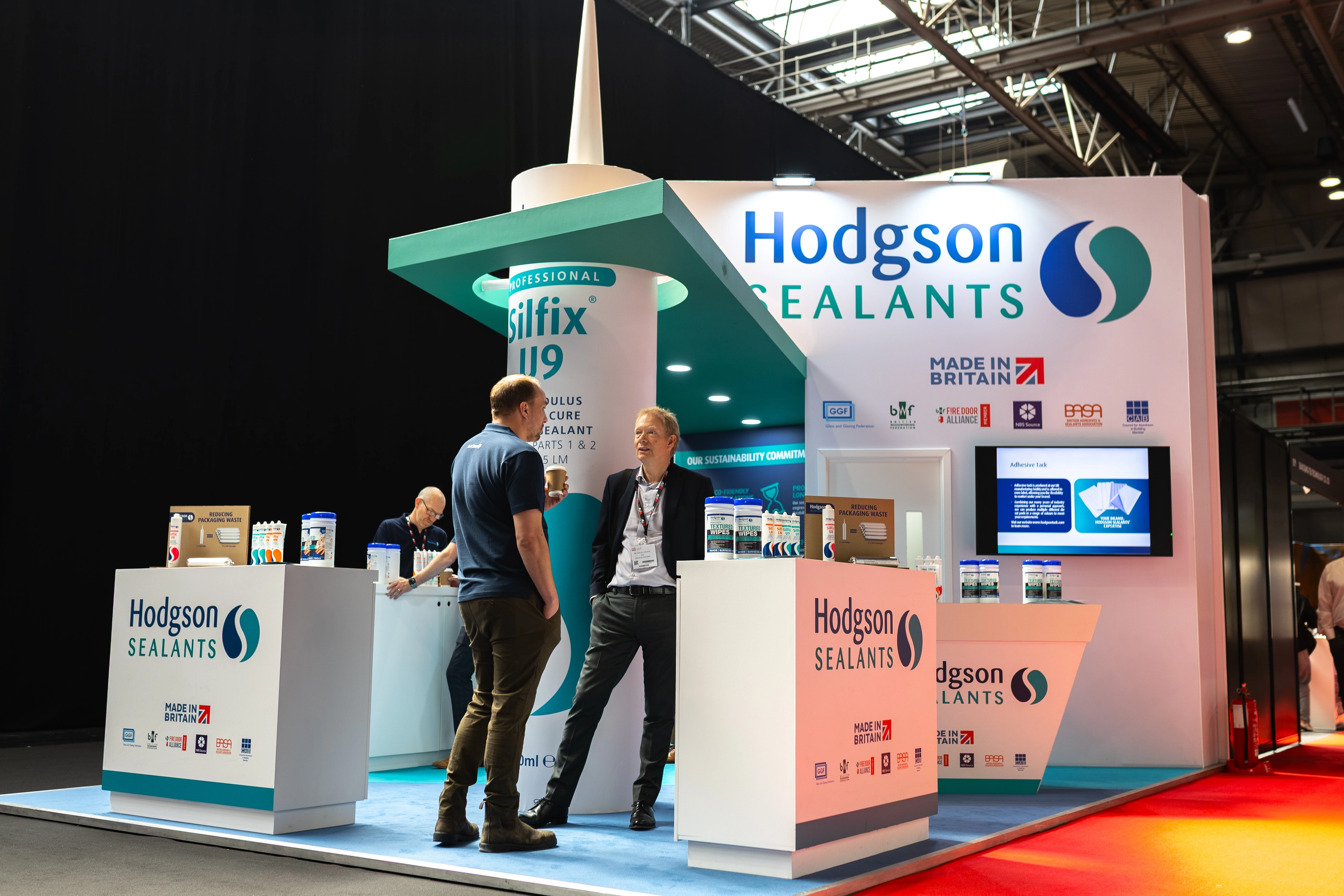 Hodgson Sealant Exhibition Stand